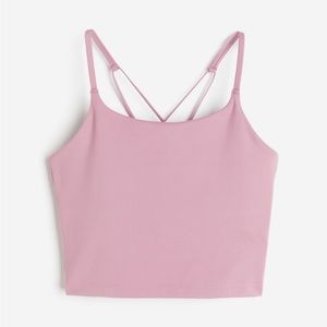 H&M DryMove Sports Crop Tank Top